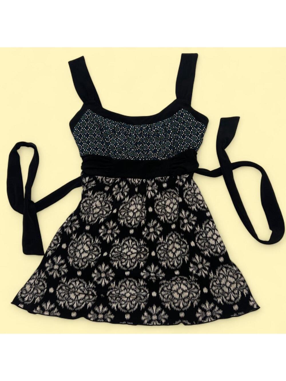 Speechless Women's Black and Multi Vests-tanks-cami